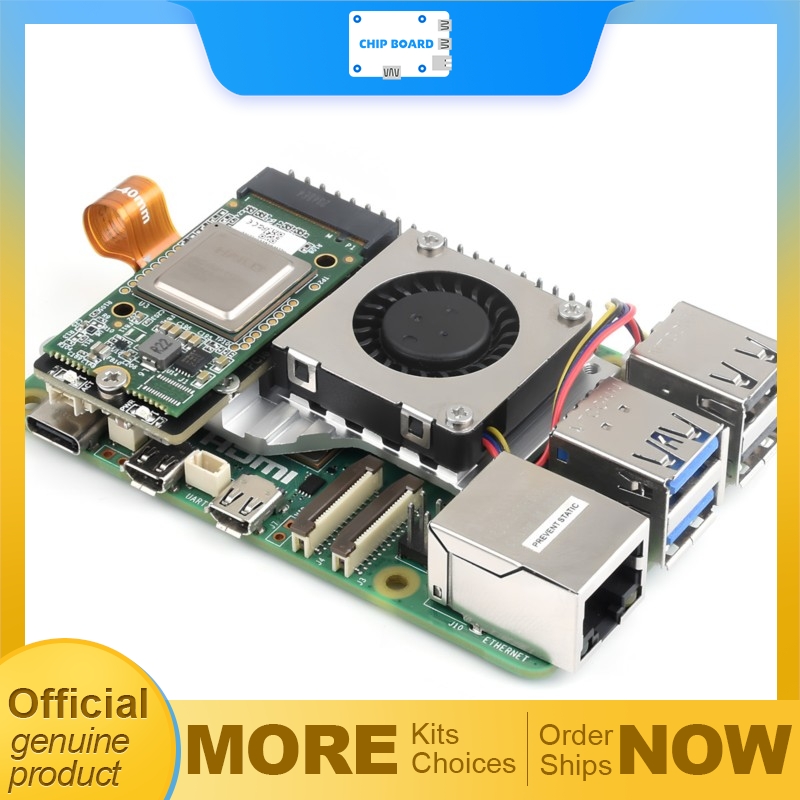 Raspberry Pi 5 8Gb Kit - Raspberry Pi 5用のWaveshare PCIe to M.2アダプターボード（冷却ファン付き）、2230および2242