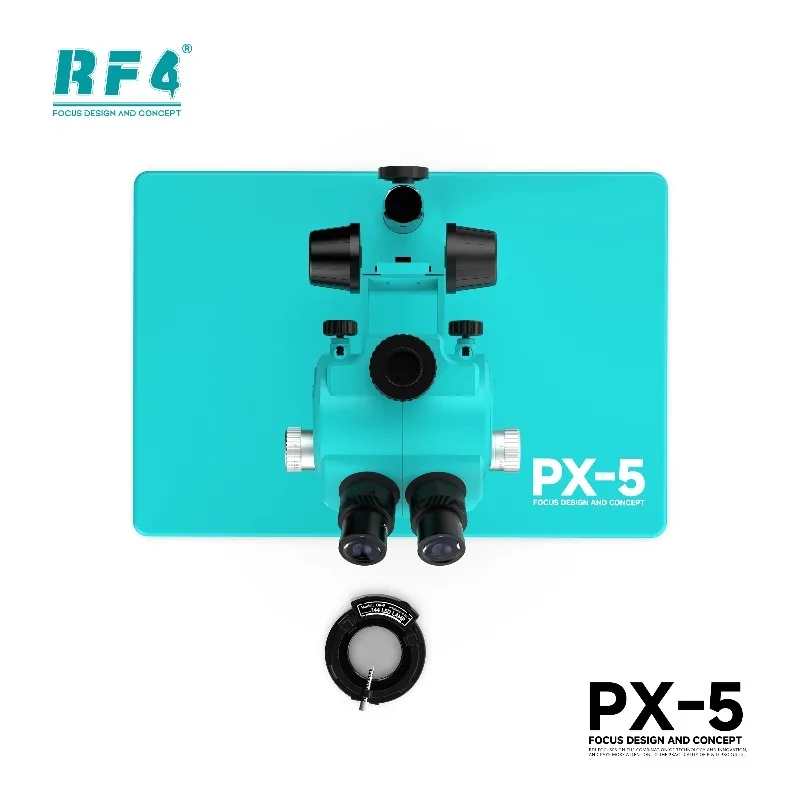 RF4 PX-5 三眼実体顕微鏡 連続ズーム倍率7倍から50 - Stereo Trinocular Microscope Pcb のレビューと価格