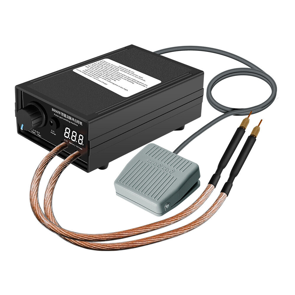 8000Wミニスポット溶接機キットDIY自動18650バッテ - Spot Welder 18650 Battery Pack のレビューと価格