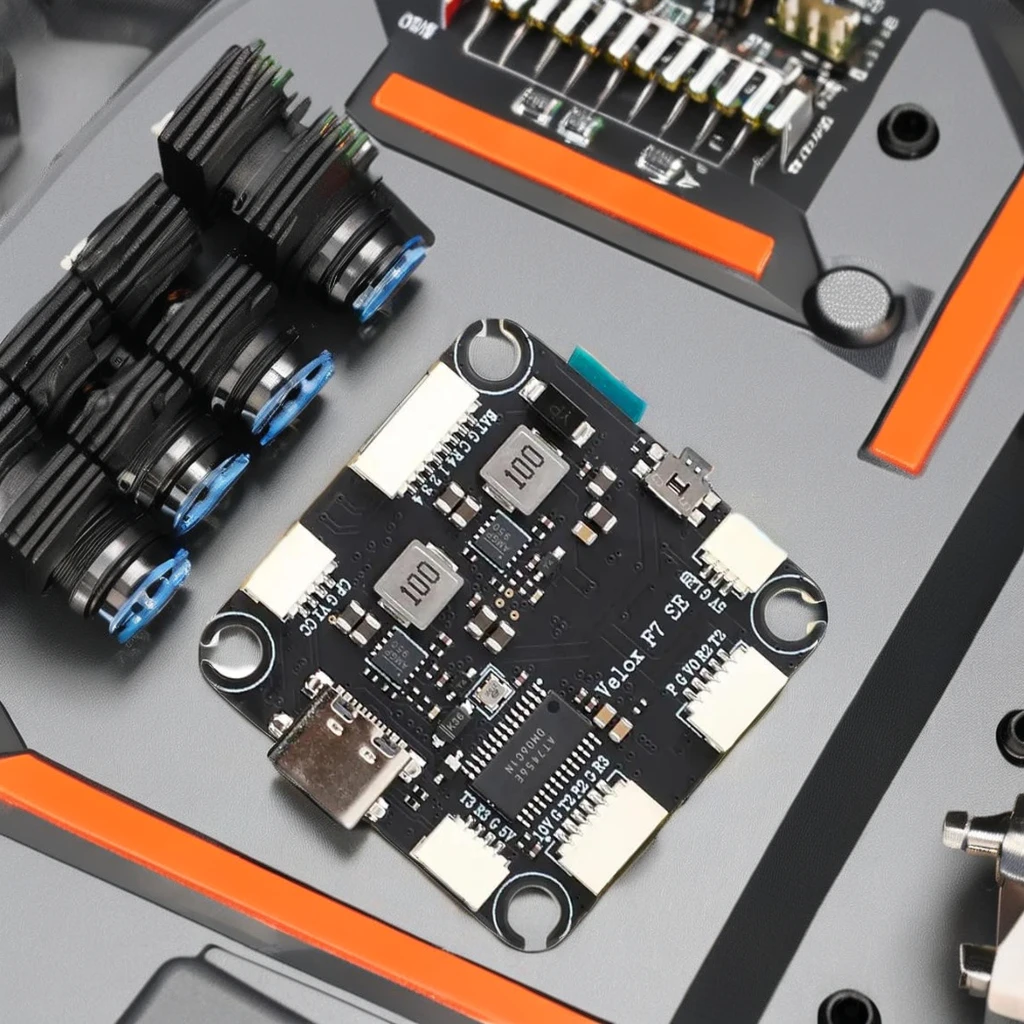 SkyDElT-HOBBY Velox F7 SE 30x3 - Fpv Flight Controller F7 Stack 60A のレビューと価格
