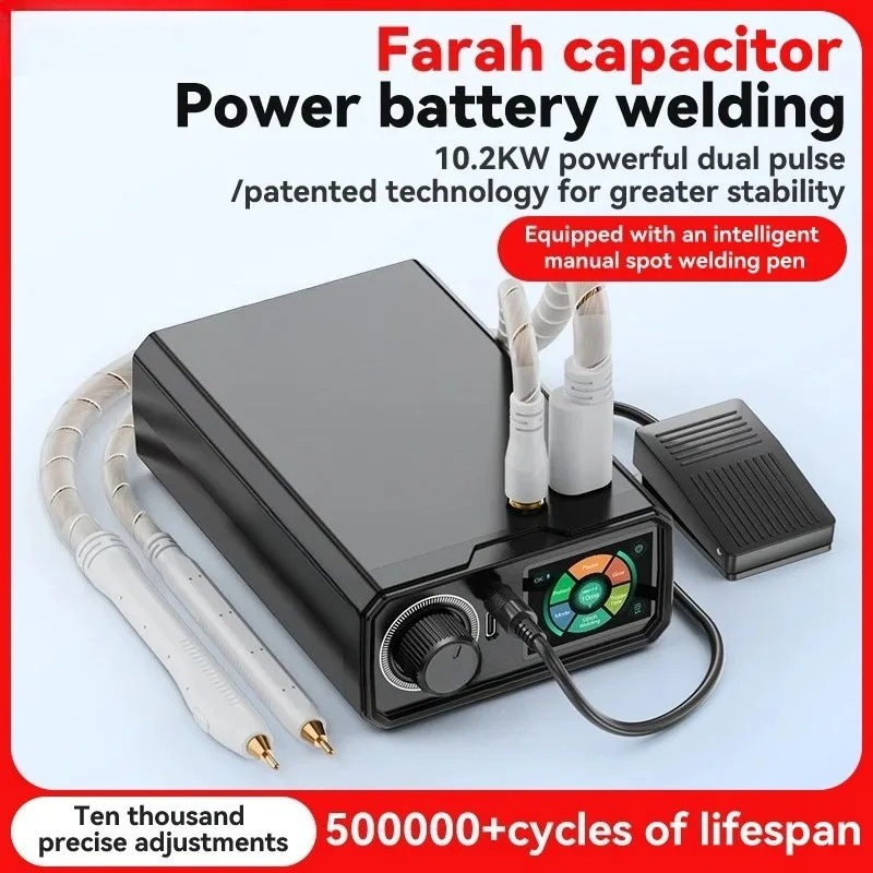 UK3 10000mAh ポータブルバッテリースポット溶接機 - Spot Welder 18650 Battery Pack のレビューと価格