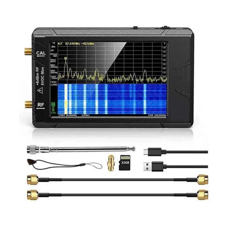 新しいハンドヘルド小型スペクトラムアナライザー 100k-5 - Signal Generator Spectrum Analyzer のレビューと価格