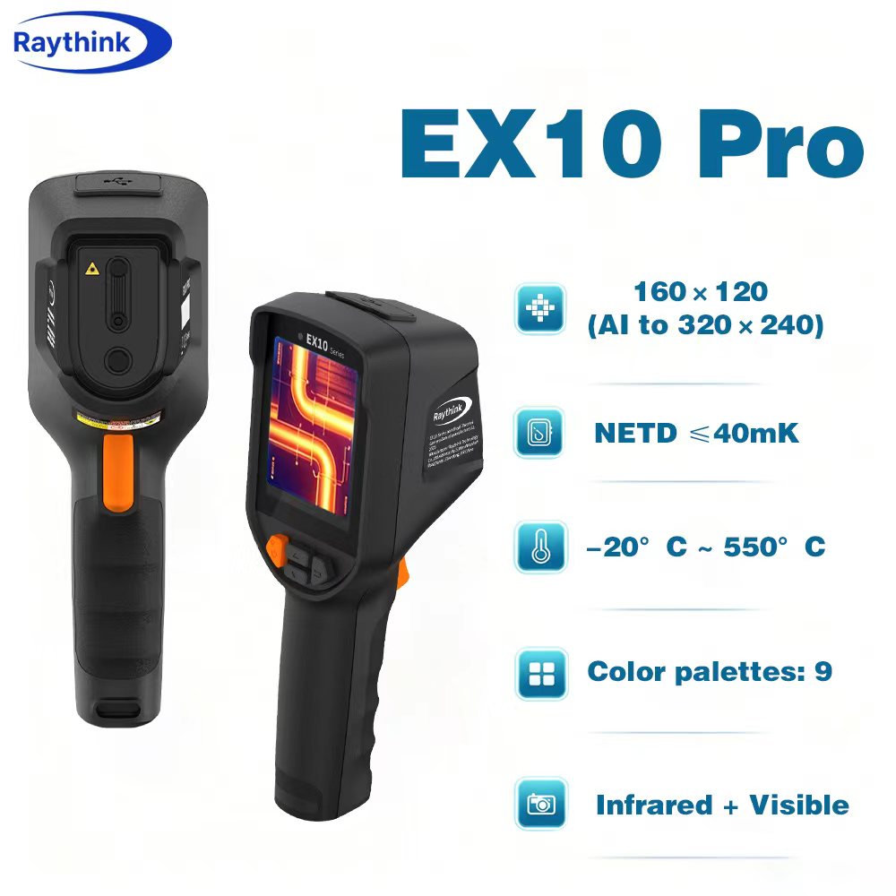 Raythink Ex10 Pro ハンドヘルド赤外線サーマ - Thermal Imaging Camera Pcb Repair のレビューと価格