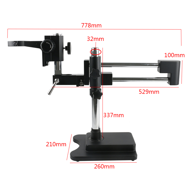 3.5倍 90倍 180倍 シミュラフォーカス ダブルブーム - Stereo Trinocular Microscope Pcb のレビューと価格