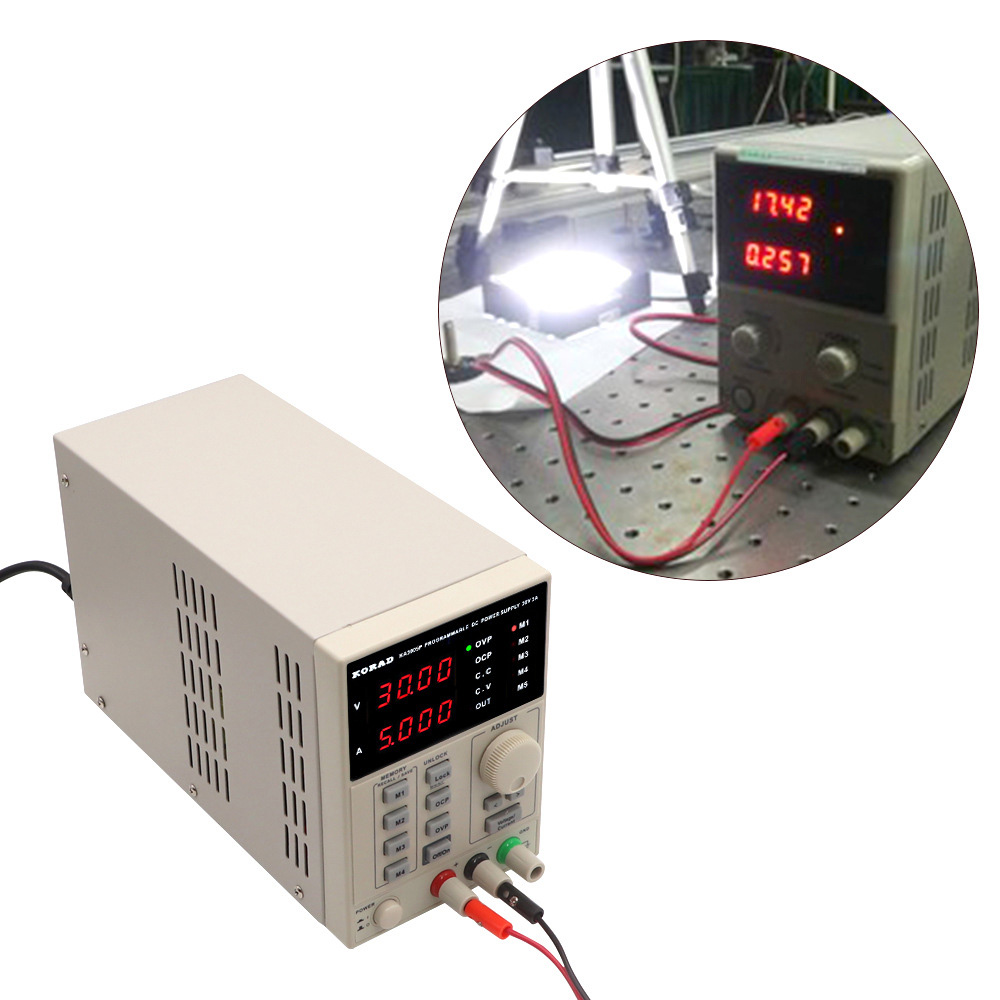 Korad-精密調整可能デジタルプログラマブルDC電源、実験 - Programmable Dc Power Supply 30V 10A のレビューと価格